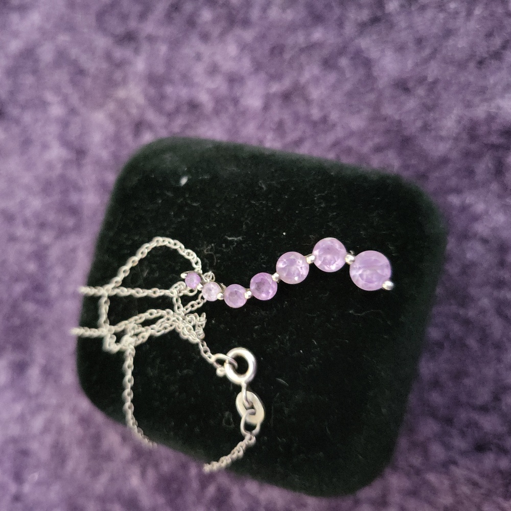 Amethyst journey pendant